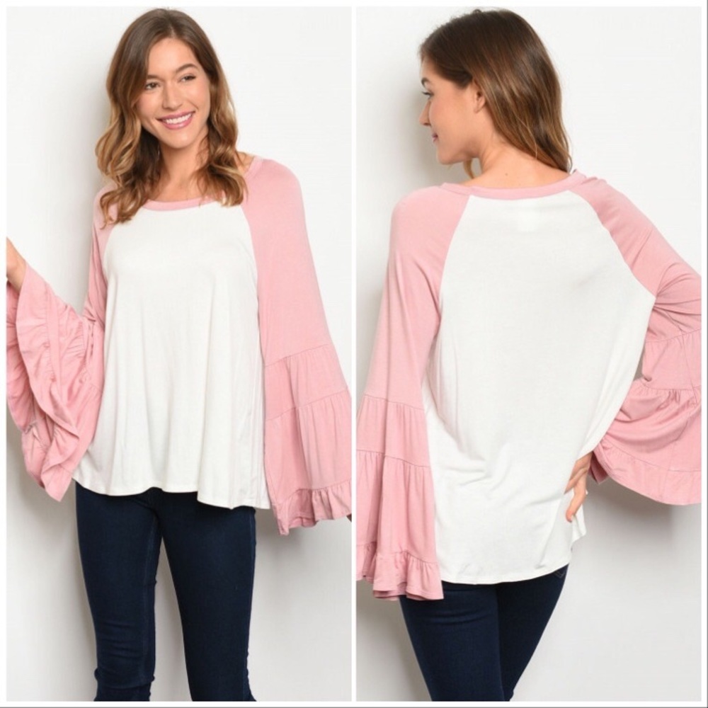Blush Ivory Top - Picture 1 of 8